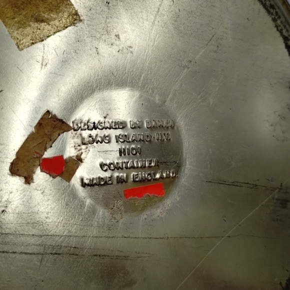 Daher Metal sewing Tin Box Container mosaic design made in in Holland - Picture 6 of 11